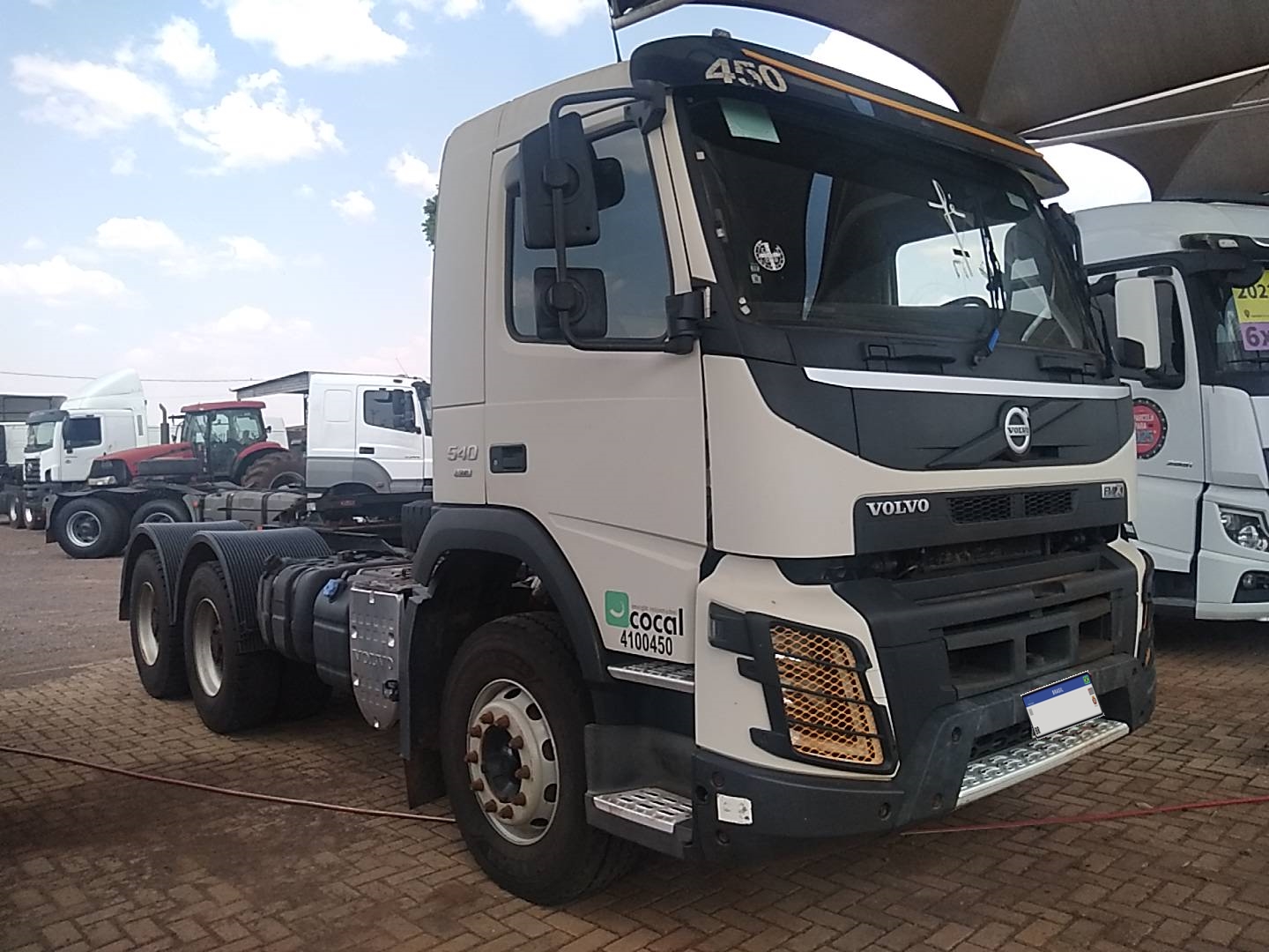 Volvo FM 540 6x4T – 2019/2020 | Automático | 461.039 km